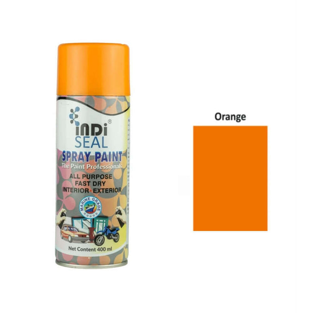 INDISEAL All Purpose Fast Dry Interior & Exterior Spray Paint | DIY Quick Drying Spray Paint for Metal, Wood & Walls-400ml