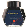 Waterman Ink Bottle - 50ML, Audacious Red ink in a stylish hexagonal bottle, perfect for elegant handwriting.