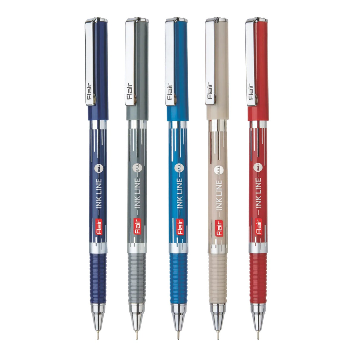 Flair Ink Line Ball Pen | Ink Colour - Blue and Black