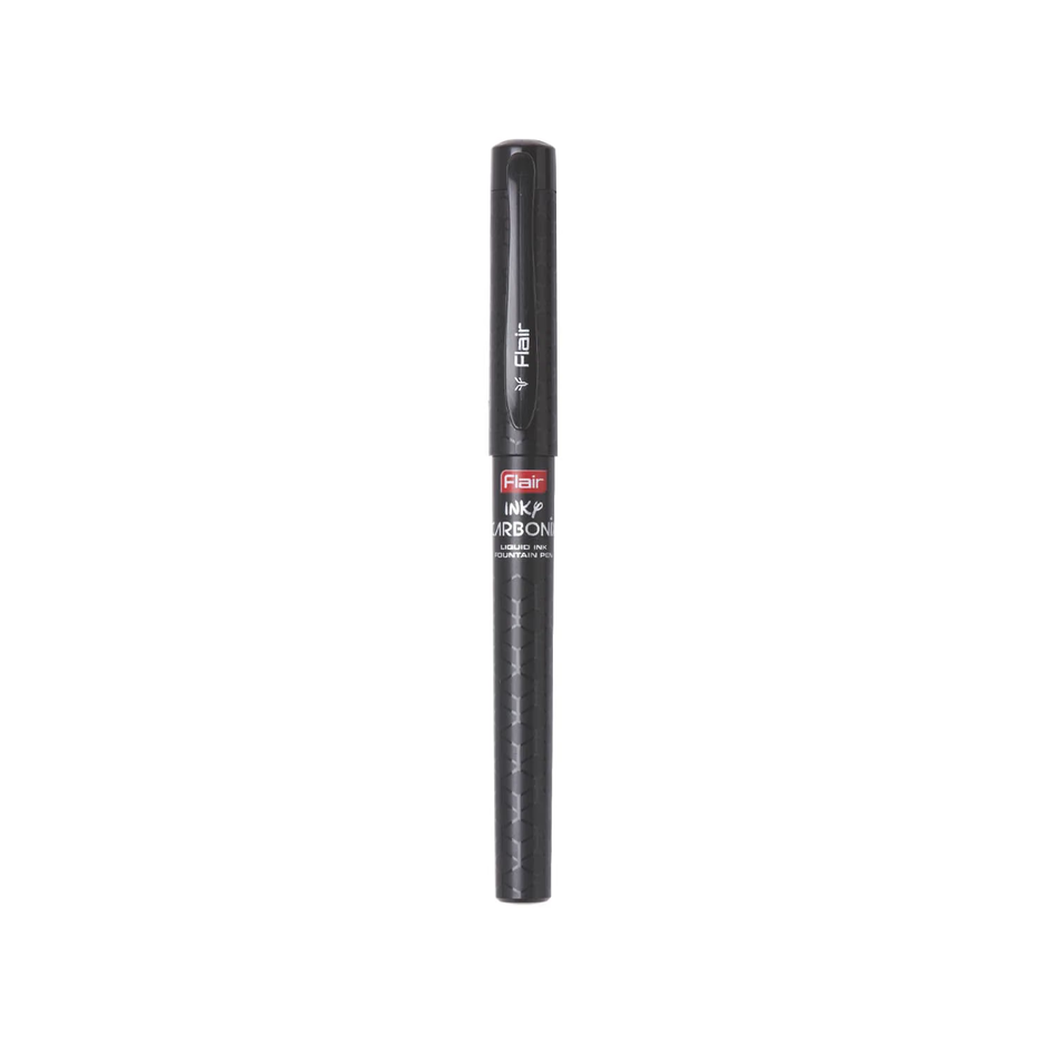 Flair Inky Carbonix Fountain Pen | Includes 2 Cartridges