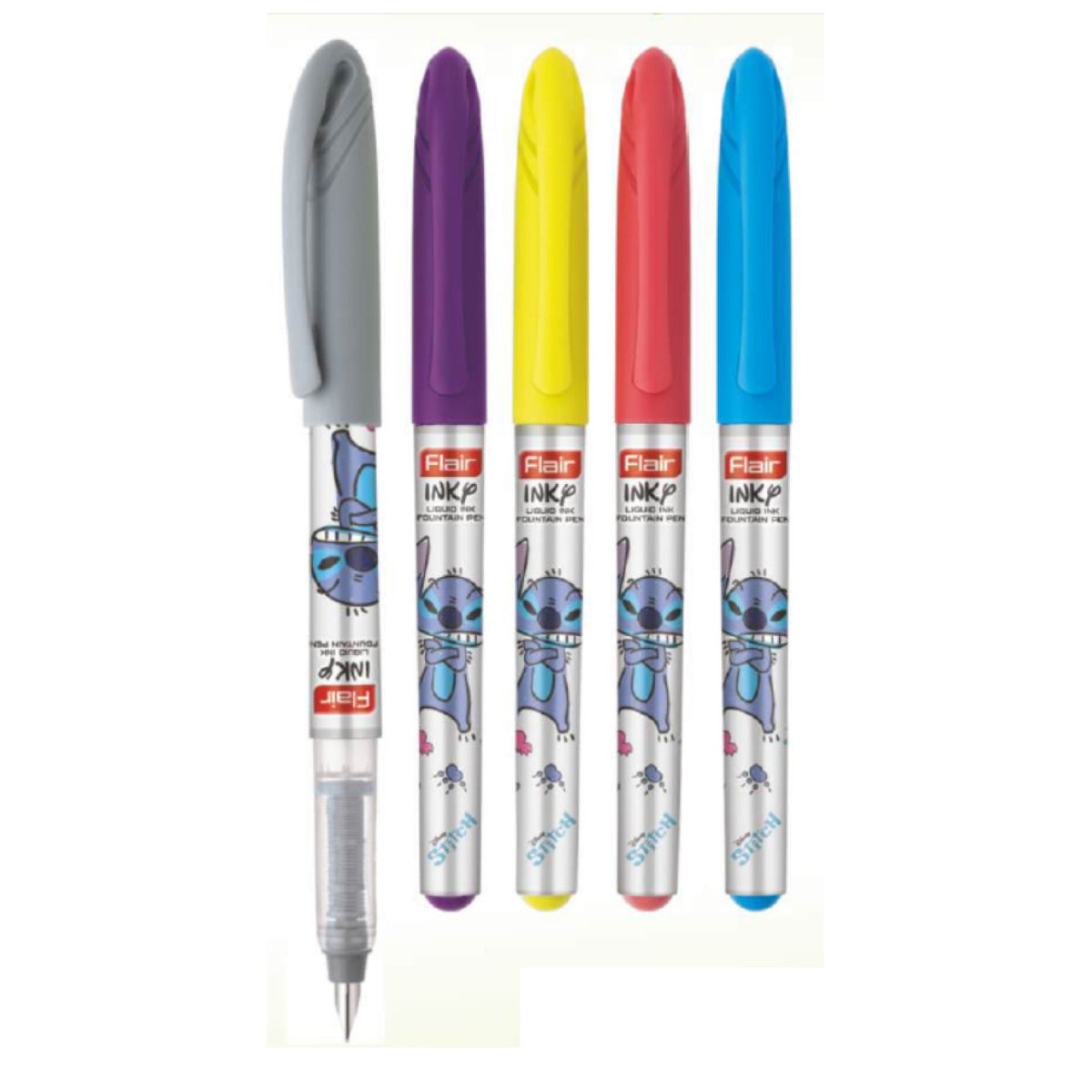 Flair Inky Disney Stitch Fountain Pen | Includes 2 Cartridges
