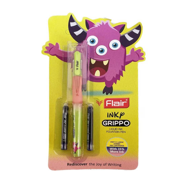 Flair Inky Grippo Fountain Pen | Includes 2 Cartridges