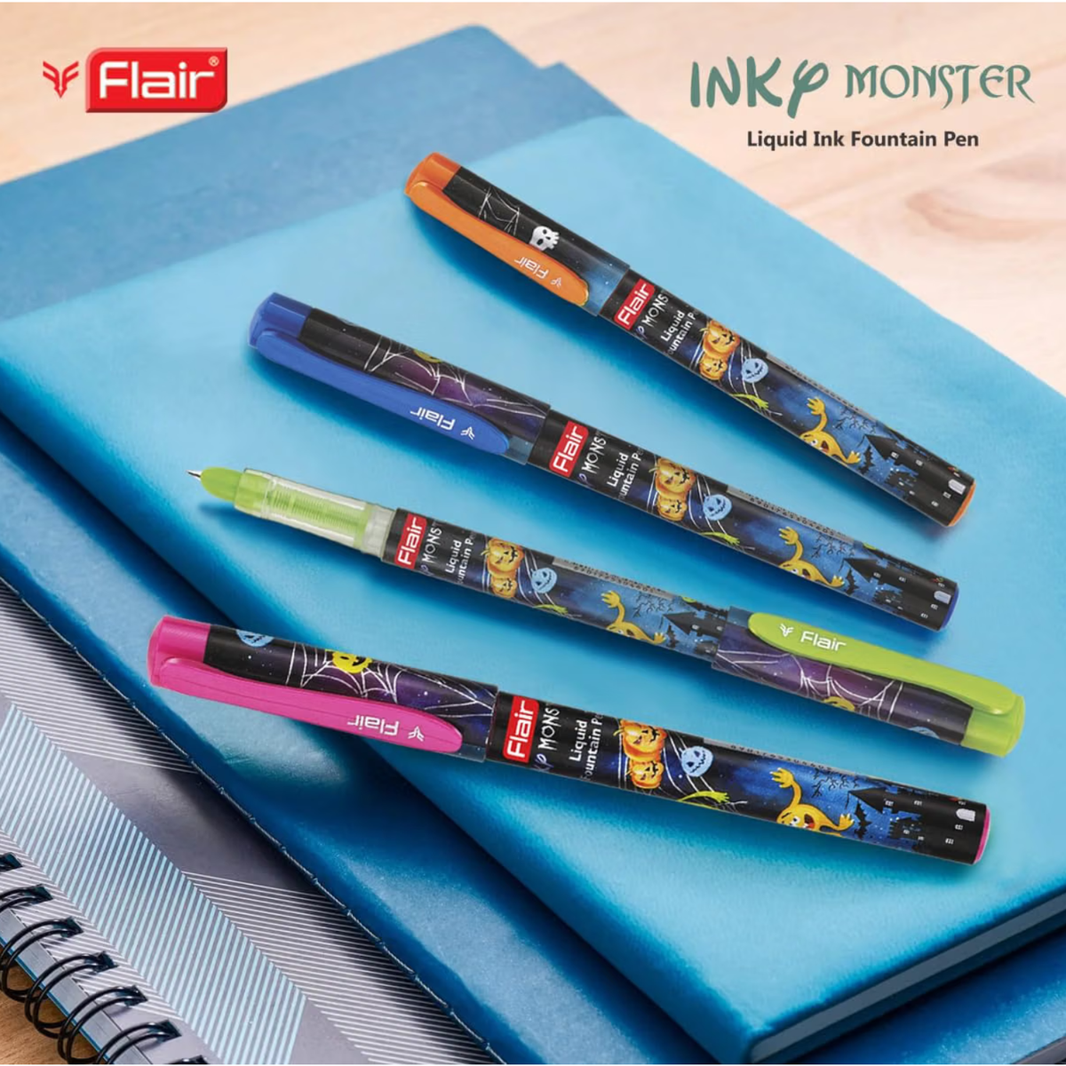 Flair Inky Monster Fountain Pen | Includes 2 Cartridges