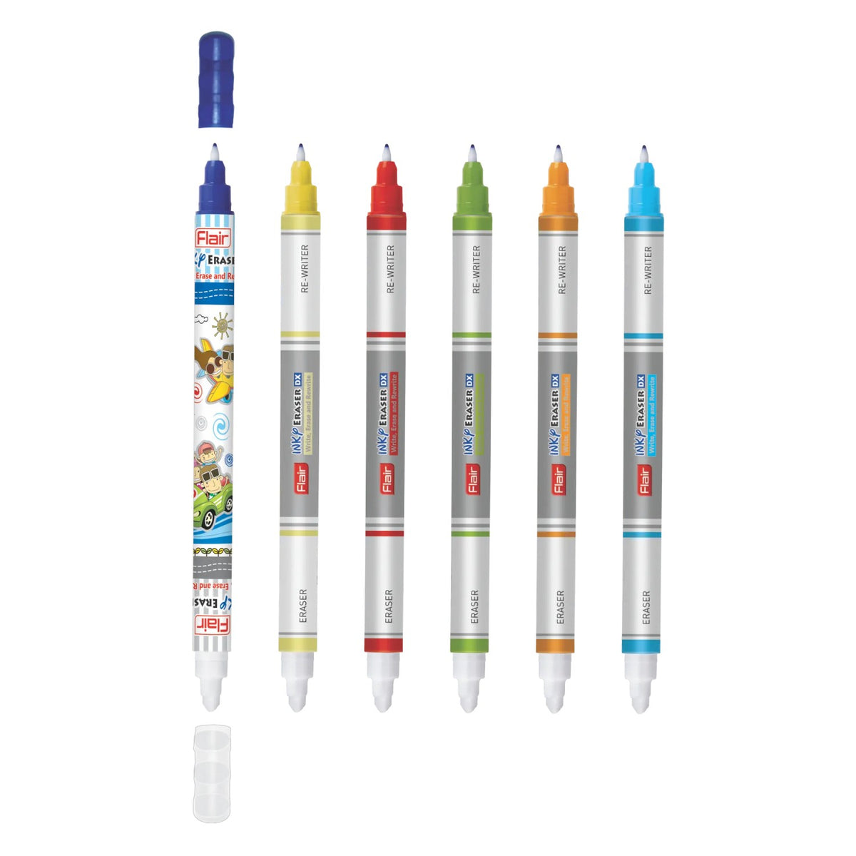 Flair Inky Eraser DX Pen | Ink Colour - Blue