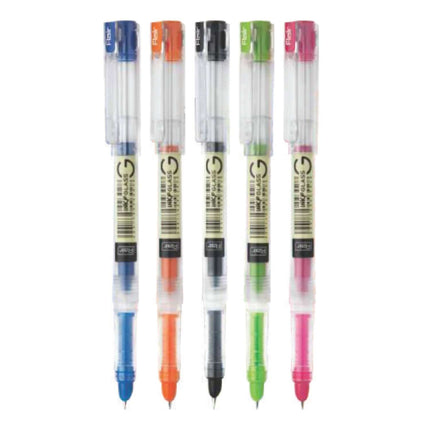 Flair Inky Glass Fountain Pen | Includes 3 Ink Cartridges and 1 Converter in various colors