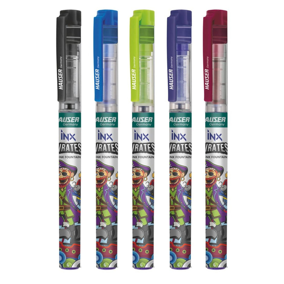 Hauser Inx Pirates Fountain Pen | Includes 2 Ink Cartridges
