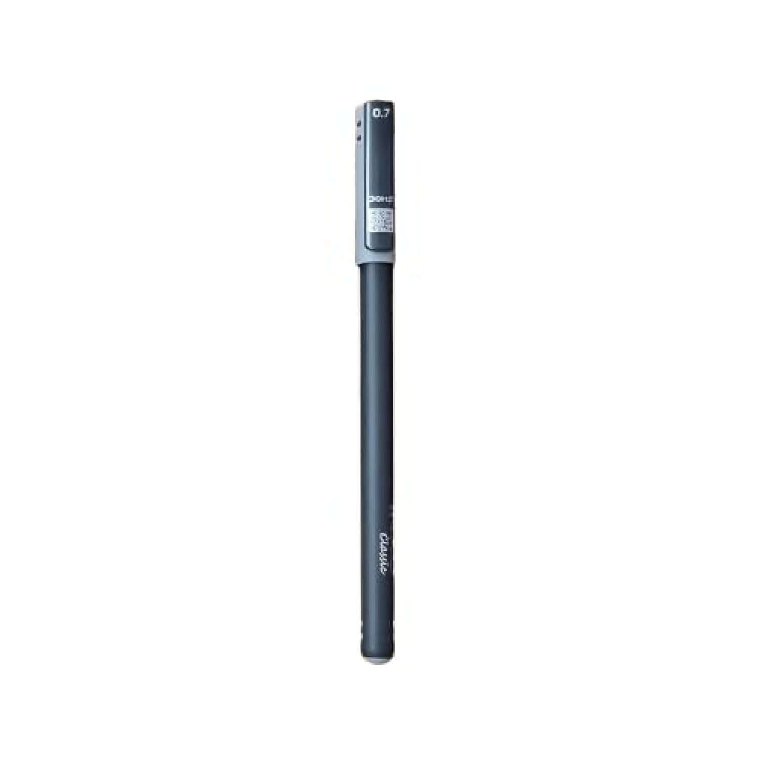 DOMS Inxo Classic Ball Pen | Ink Colour - Blue, Black and Red - sleek black pen design with precision tip for smooth writing.
