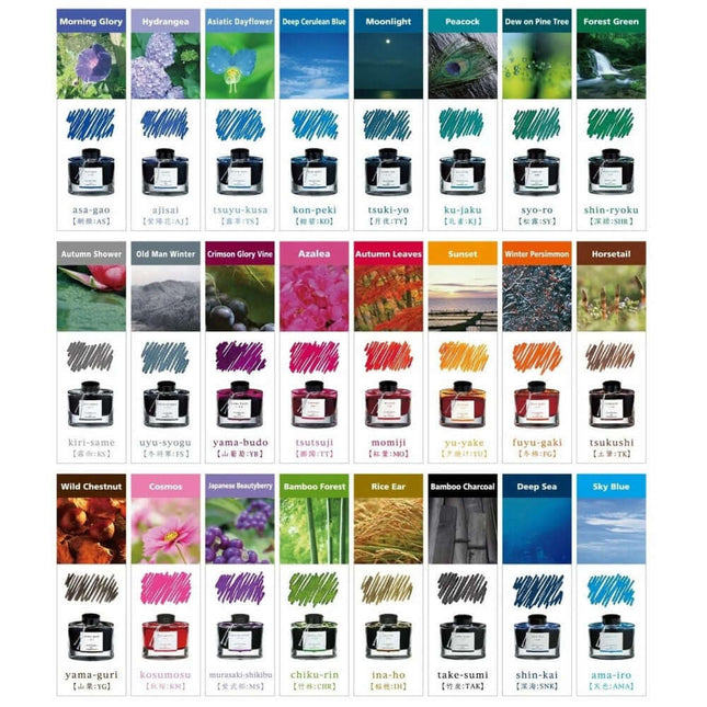 Pilot Iroshizuku Ink Bottle 50ML