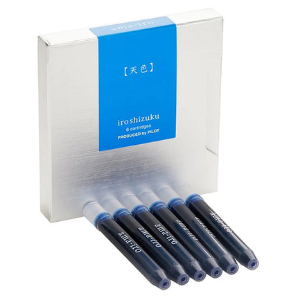 Pilot Iroshizuku Ink Cartridges IRF-6S for Fountain Pen | Pack of 6