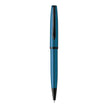 Pelikan Jazz Noble Elegance K36 Aquamarine PVD Ballpoint Pen with a sleek Black tip.