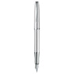 Pelikan Jazz Silver CT Fountain Pen with silver lacquer-coated body and polished chrome trim.