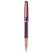 Pelikan Jazz Noble Elegance fountain pen with violet lacquer body and rose gold accents