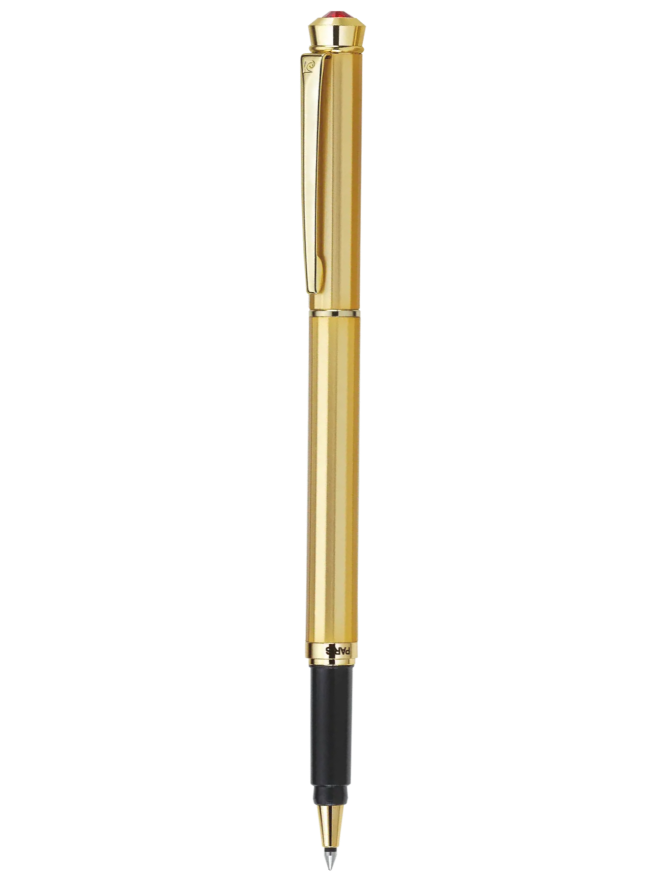 Pierre Cardin Jewel Satin Gold Roller Ball Pen | Ink Colour - Blue
