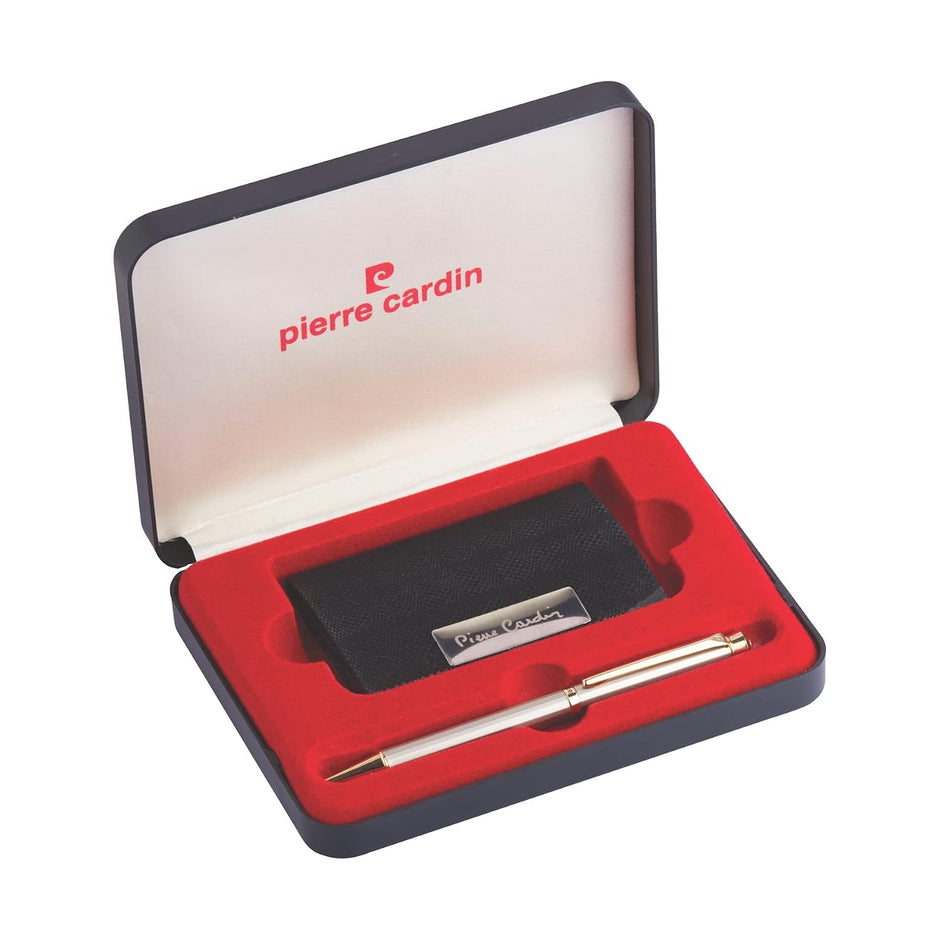 Pierre Cardin Jewel Tycoon Gift Set | Set of Card Holder and Pen