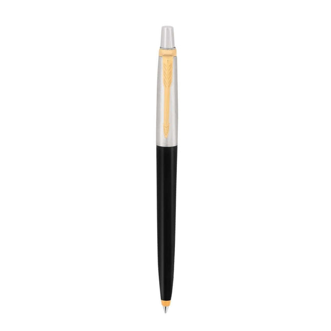 Parker Jotter Standard Gold Trim Ball Pen | Ink Colour - Blue