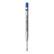 Pierre Cardin Jumbo Metal Ball Pen Refill | Ink Colour -  Blue and Black with blue ink.