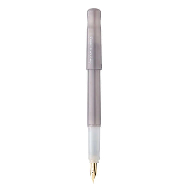 Pilot Kakuno Madoromi Fountain Pen PFKA1 in a sleek gray design with a gold nib for smooth writing.