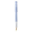 Pilot Kakuno Madoromi Fountain Pen PFKA1 with a light blue body and gold nib, ideal for smooth writing.