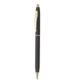 Pierre Cardin Kriss Japan Black Ball Pen | Ink Colour - Blue