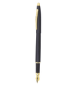 Pierre Cardin Kriss Japan Black Fountain Pen | Includes 1 Converter and 3 Cartridges