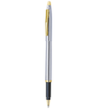 Pierre Cardin Kriss White Gold Roller Ball Pen | Ink Colour - Blue
