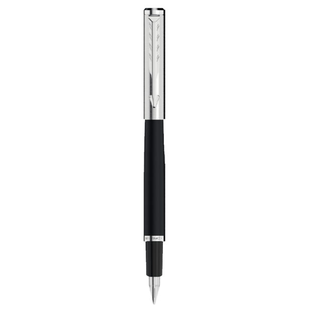 Parker Latitude Matt Metallix Fountain Pen | Ink Colour - Blue