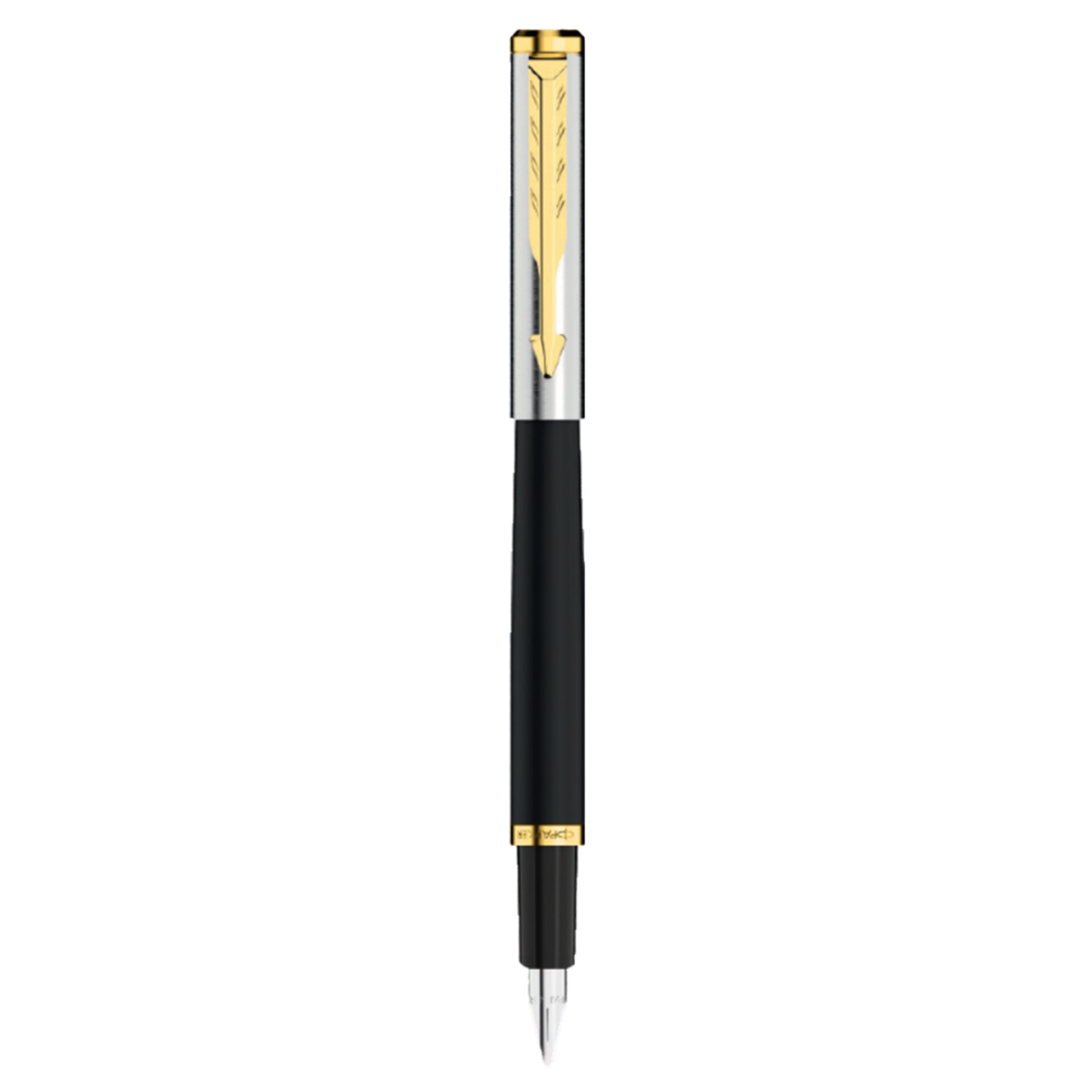 Parker Latitude Matt Metallix Fountain Pen | Ink Colour - Blue
