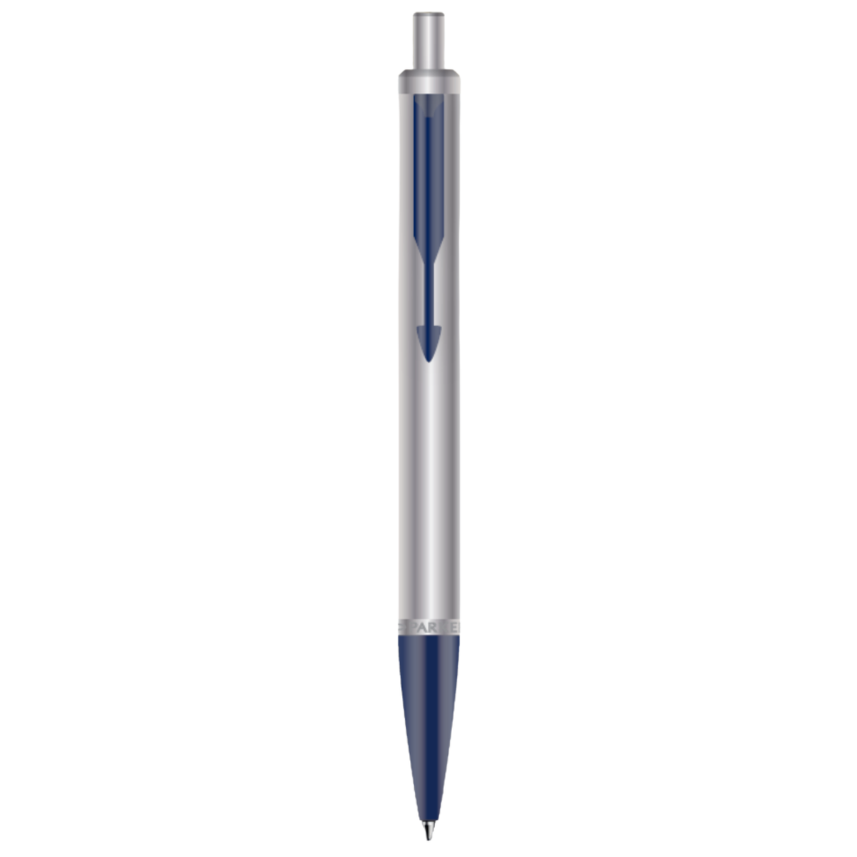 Parker Latitude Stainless Steel Ball Pen | Ink Colour - Blue