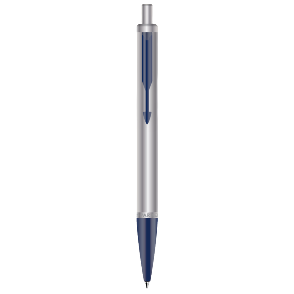 Parker Latitude Stainless Steel Ball Pen | Ink Colour - Blue