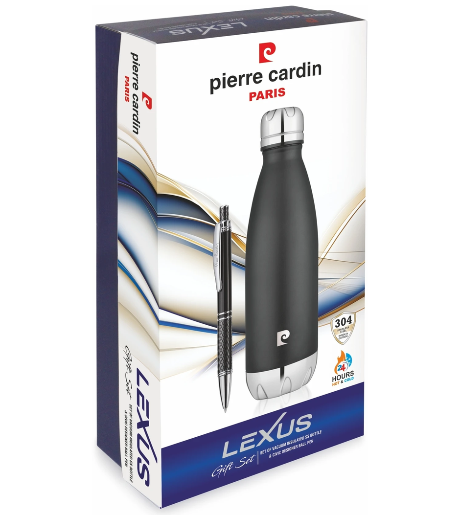 Pierre Cardin Lexus Gift Set | Set of Water Bottle and Ball Pen