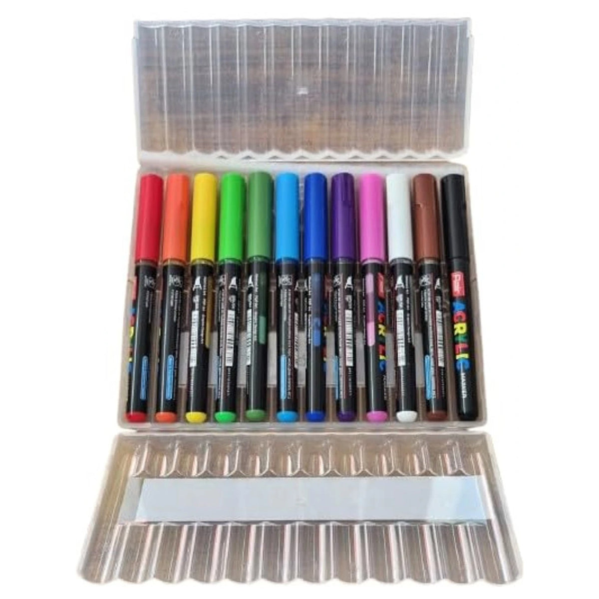 Flair Creative Liquid Acrylic Marker | Set of 12 Shades