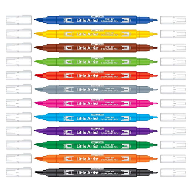Add Gel Little Artist Colouring Pen - Twin Tip Brush Pen