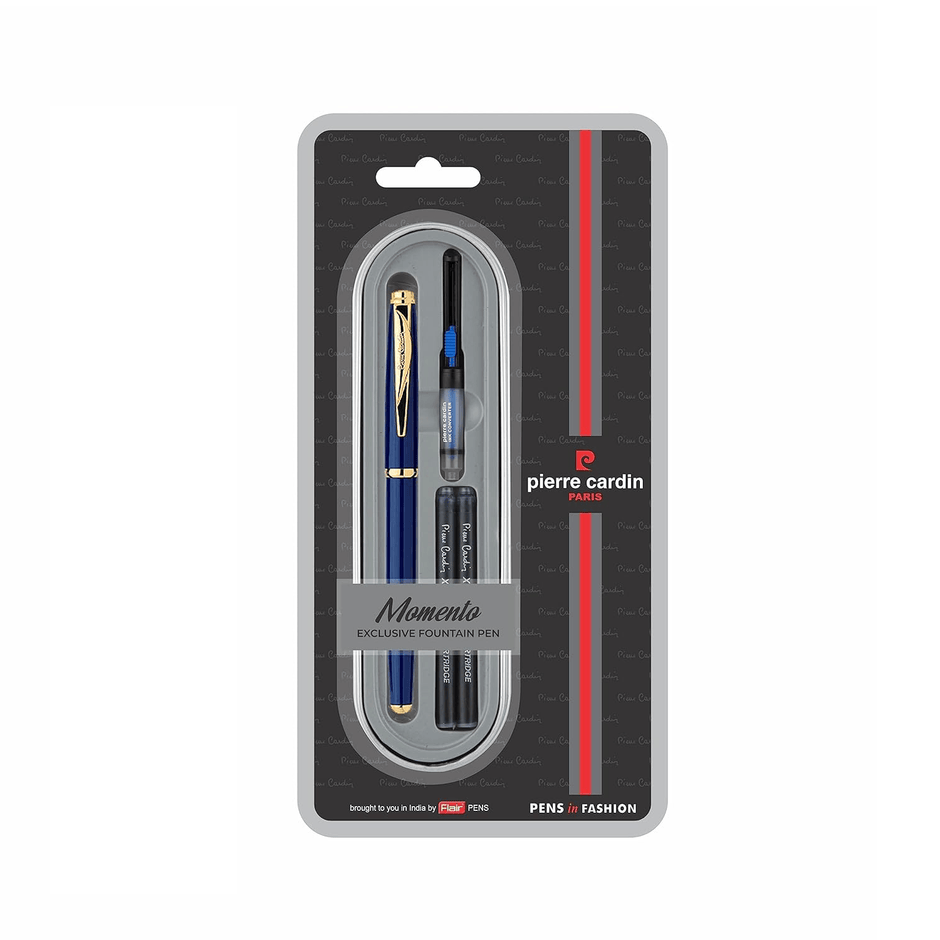 Pierre Cardin Momento Fountain Pen | Includes Converter and 2 Cartridges