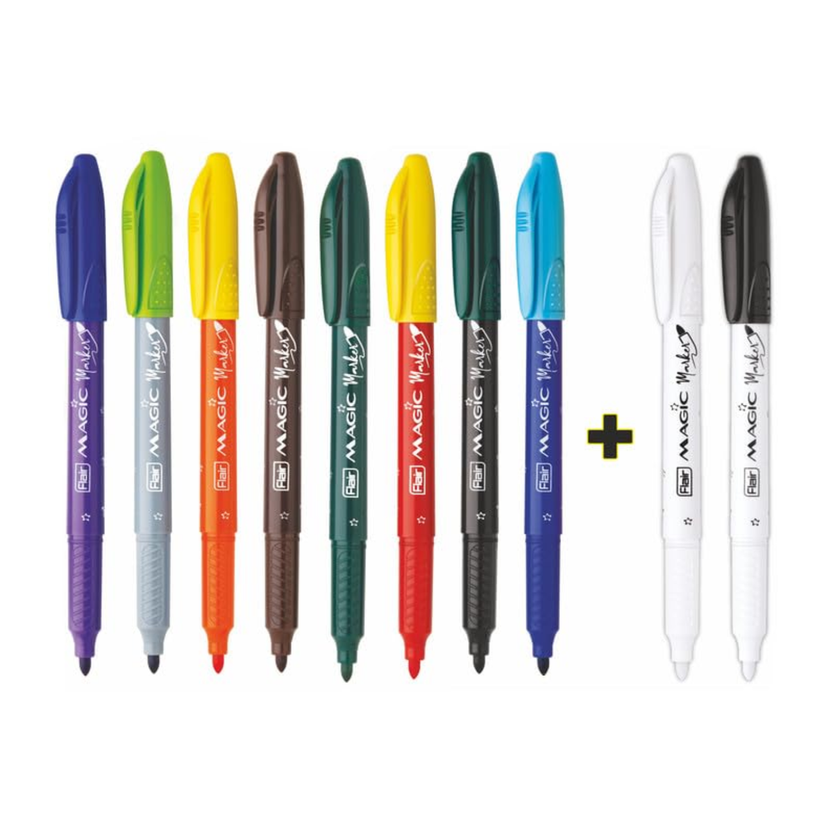 Flair Magic Marker Set | Set of 10 Pens