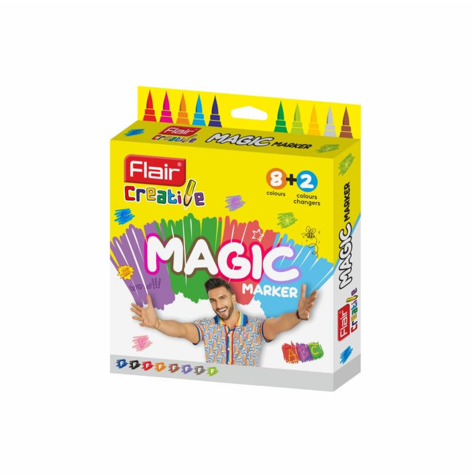 Flair Magic Marker Set | Set of 10 Pens