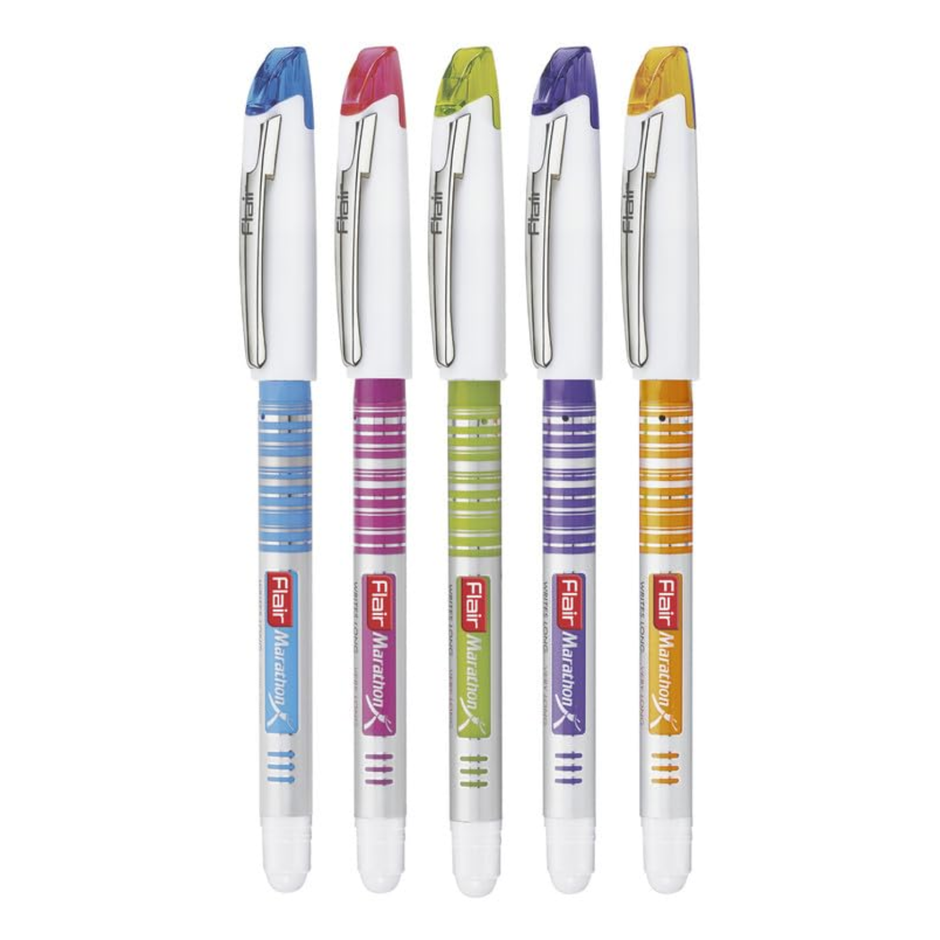 Flair Marathon Ball Pen | Ink Colour - Blue