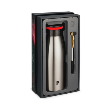 Pierre Cardin Marco Polo Gift Set | Set of Water Bottle and Ball Pen