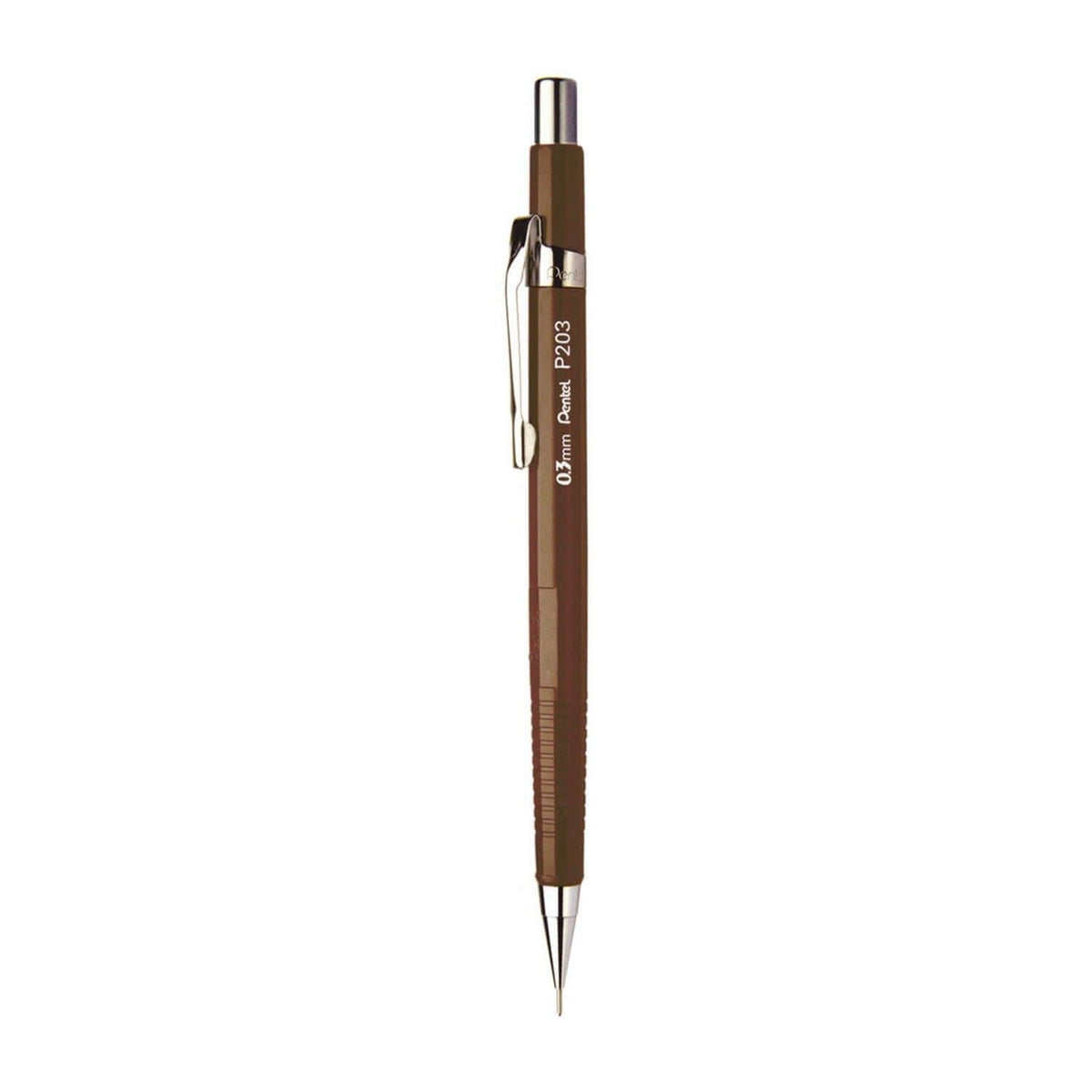 Pentel Sharp P200 Mechanical Pencil for precise drawing and drafting with 4mm tip and replaceable eraser.