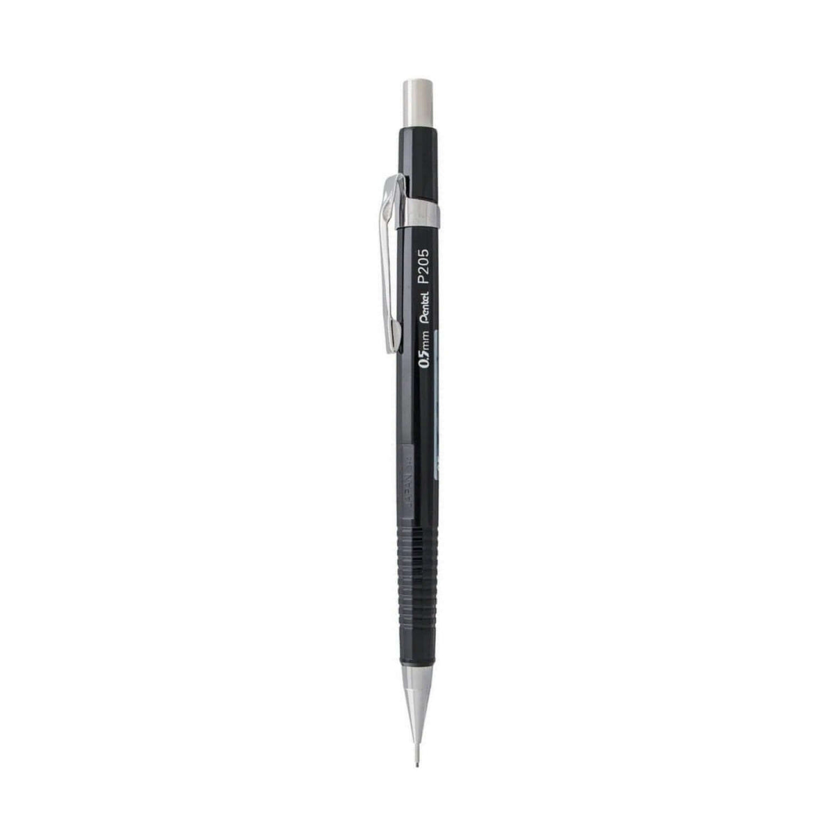 Pentel Sharp P200 Mechanical Pencil for drawing, drafting, and writing with precision and a replaceable eraser.