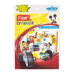 Flair Creative Disney Mickey 100 Kit | Stationery Kit of 9 Items, featuring a coloring book and mini color pencils.
