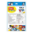 Flair Creative Disney Mickey 200 Kit | Stationery Kit of 14 Items back packaging and contents details.