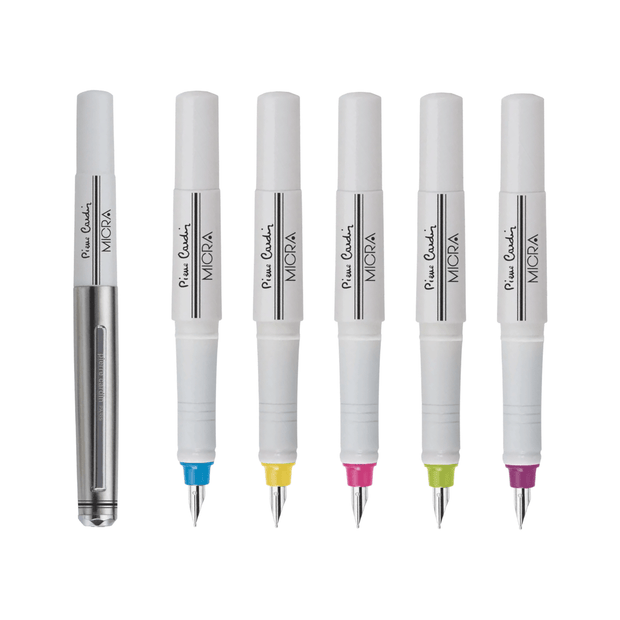 Pierre Cardin Micra Fountain Pen | Includes 4 Ink Cartridges