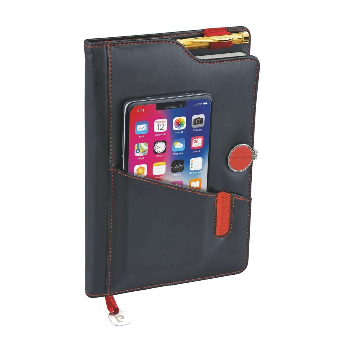 Pierre Cardin Mobilio Gift Set | Set of Diary and Pen with pen and smartphone pocket.