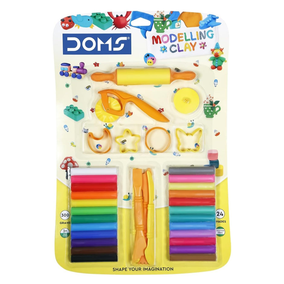 Doms Modelling Clay 24 Shades