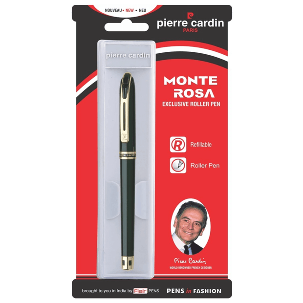 Pierre Cardin Monte Rosa Roller Pen | Ink Colour - Blue