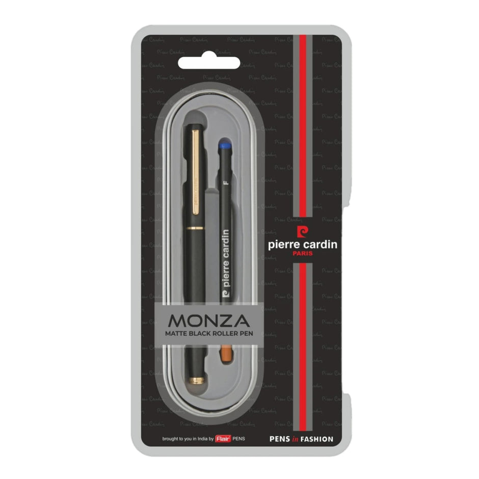 Pierre Cardin Monza Roller Ball Pen | Ink Colour - Blue