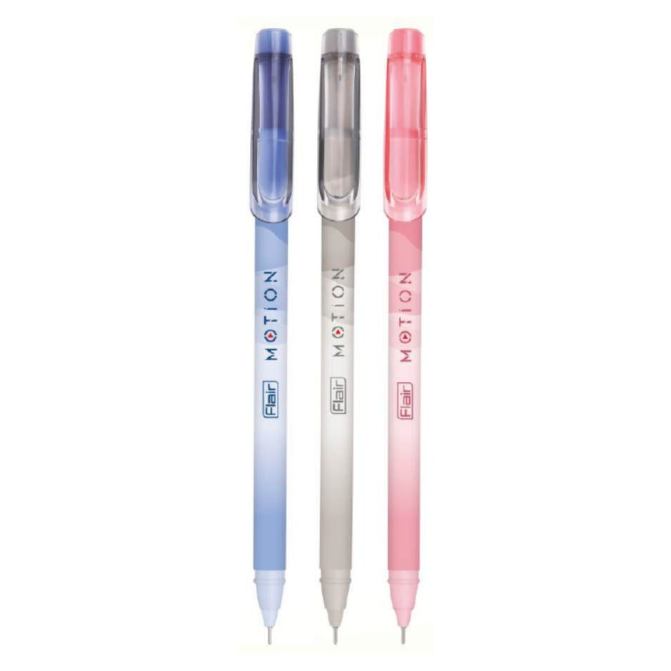 Flair Motion Ball Pen | Ink Colour - Blue, Black and Red