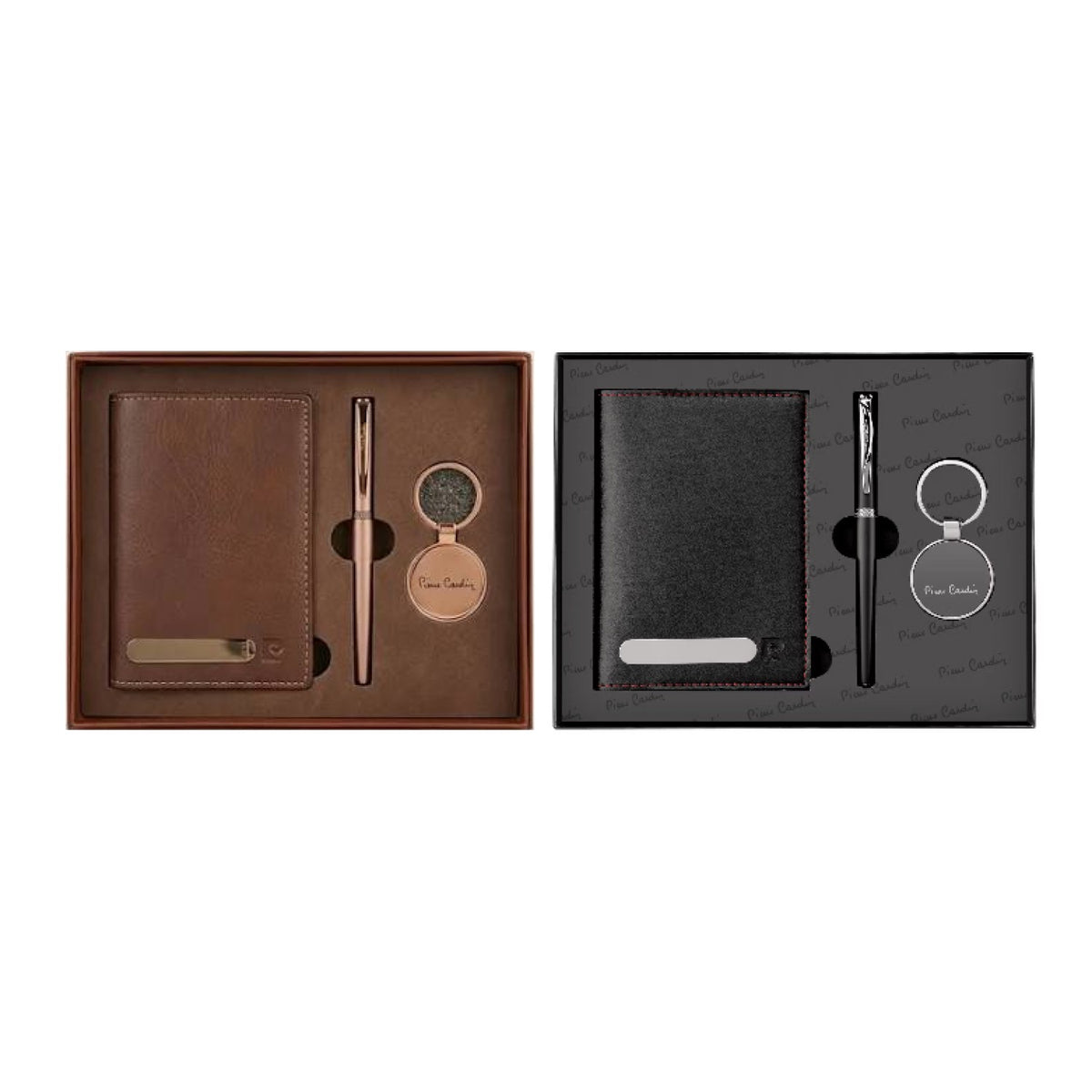 Pierre Cardin Mustang Gift Set | Set of Roller Pen, Keychain & Passport Holder