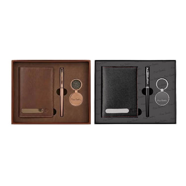 Pierre Cardin Mustang Gift Set | Set of Roller Pen, Keychain & Passport Holder