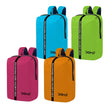 DOMS Neon Gear Kit | Comes With Zipper Bag | Combination of 11 Stationery Items - colorful bags in pink, blue, green and orange.